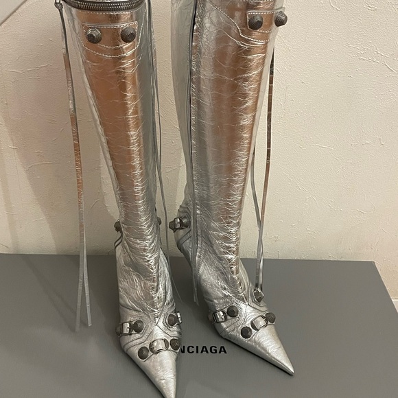 Balenciaga
Women's Cagole High Heel Boots 8.5 - Picture 2 of 12